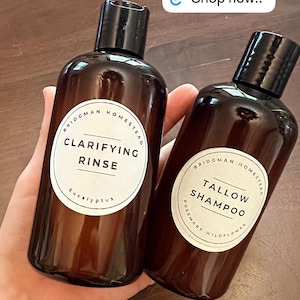 Clarifying scalp rinse