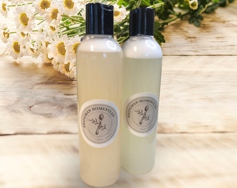 Goats milk shampoo