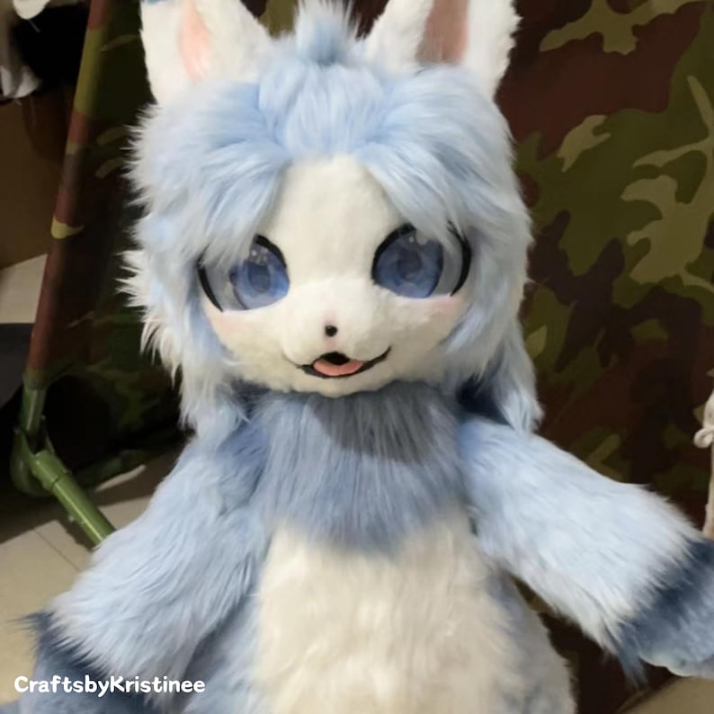 MINI Fursuit Dolls, Customized Real Beast Fur Clothing Dolls, Fursuit