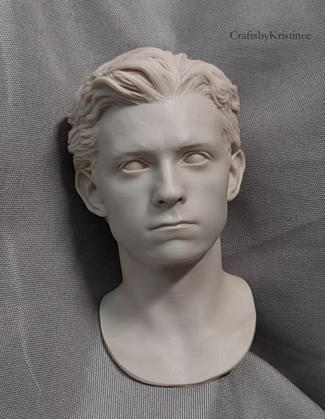 1:6 Scale Custom Head Unpainted Spiderman Peter Parker - Etsy