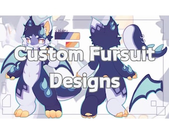 Custom Fursuit Designs, Adoptable Fursona, Cheap Kemono Beast Costumes, Fursona Design Commissions, Furry Adoptable,Custom Character Designs