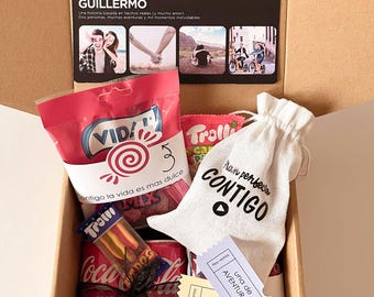 Box Serata Cinema con Foto | Regalo Originale per Coppie, Amici, Famiglia | Netflix Box