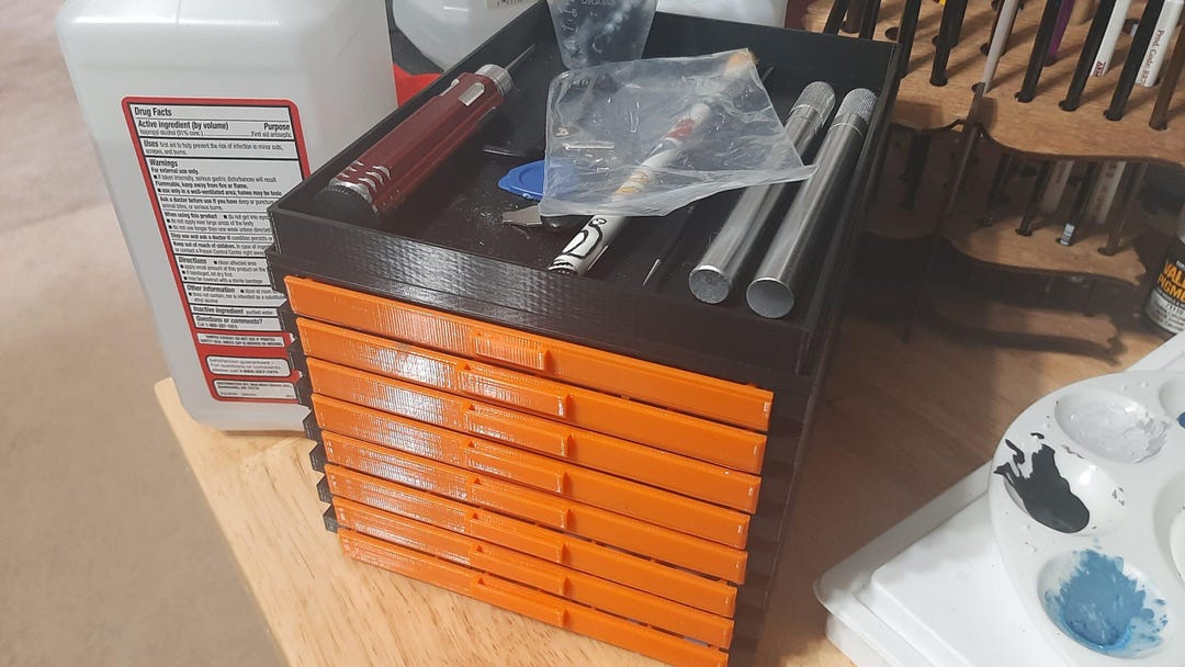 Small-tool Modular Organizer Drawers Compatible With Milwaukee Packout ...