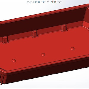 Milwaukee Packout Low Profile Organizer Compatible Rectangular Tray