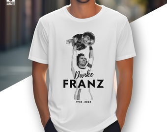 Thank you Franz 1945 - 2024 | T-shirt in memory of Franz Beckenbauer