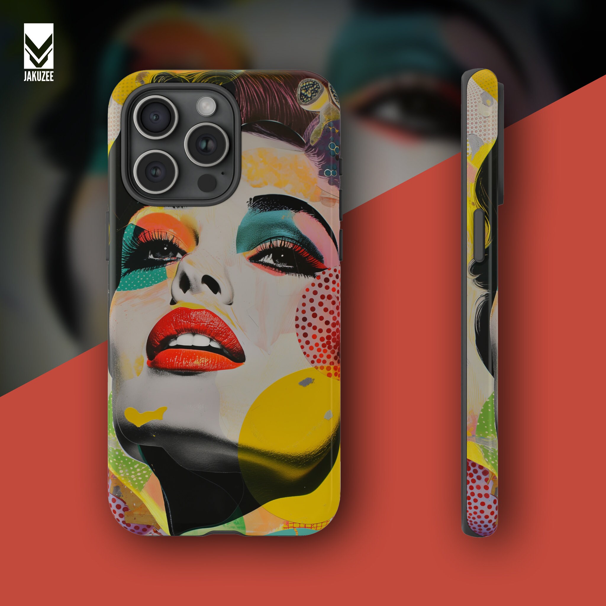 未使用 CASETiFY アンディ・ウォーホル iphoneケース モダンアート 旅気分】Andy Warholのポップアートなテックアクセを連れて、旅