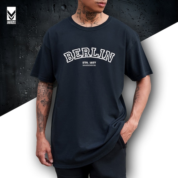 Berlin T-shirt in College Style | Berlin Est. 1237