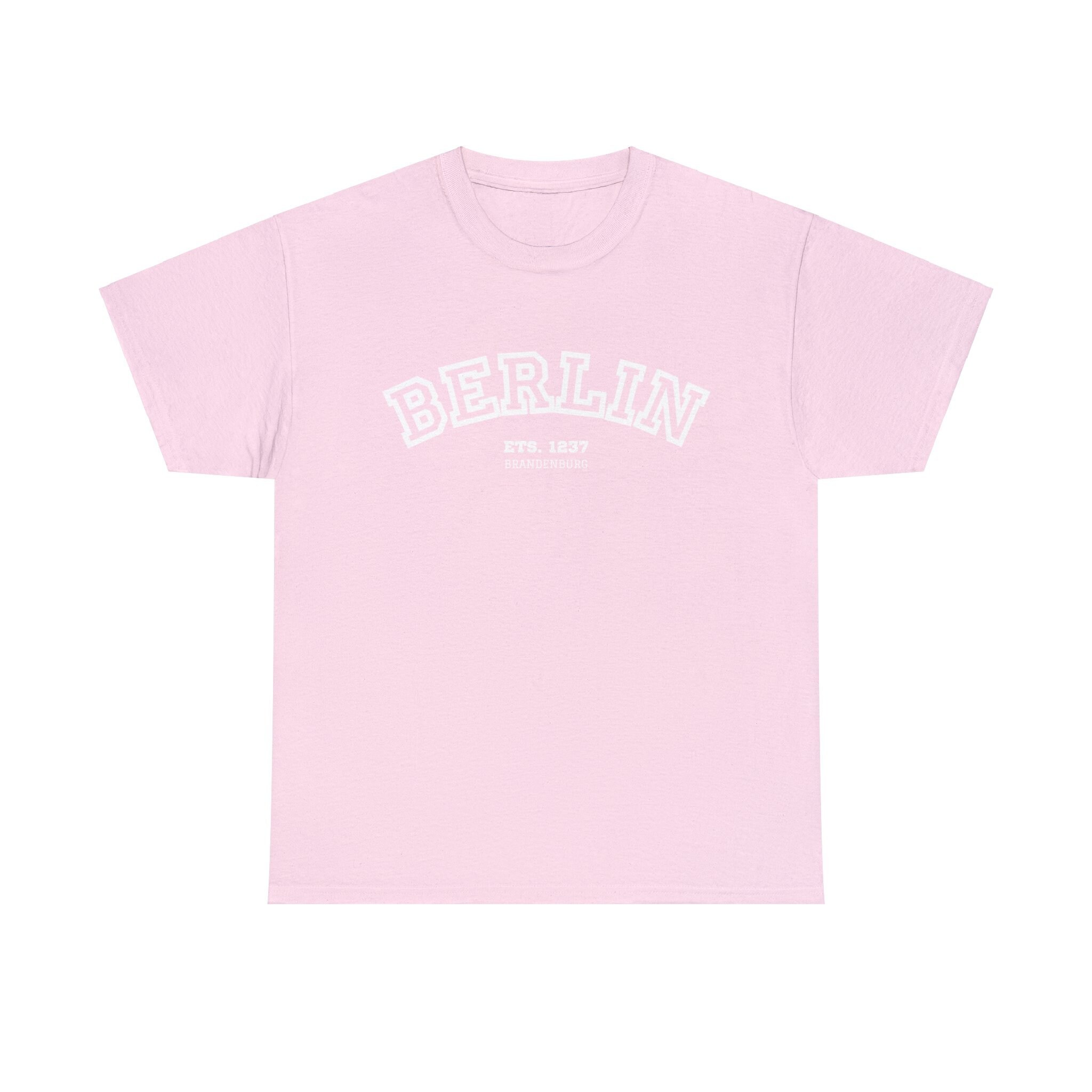 【THE MUSEUM VISITOR】 BERLIN GALLERY T-SHIRTS (PINK) Heart Sprayed T-Shirts (Pink) : THE MUSEUM VISITOR