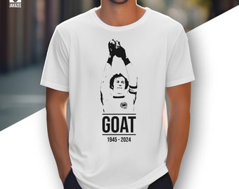 Franz Beckenbauer GOAT 1945 - 2024 | T-shirt in memory of the greatest of all time