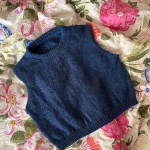 Mya Vest | PDF knitting pattern