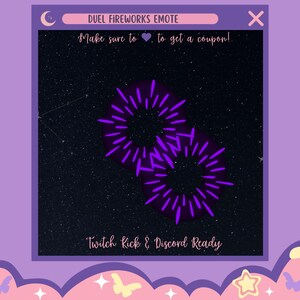 Animated Duel Firework Emote