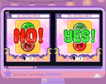 Animated Yes & No Button Emotes