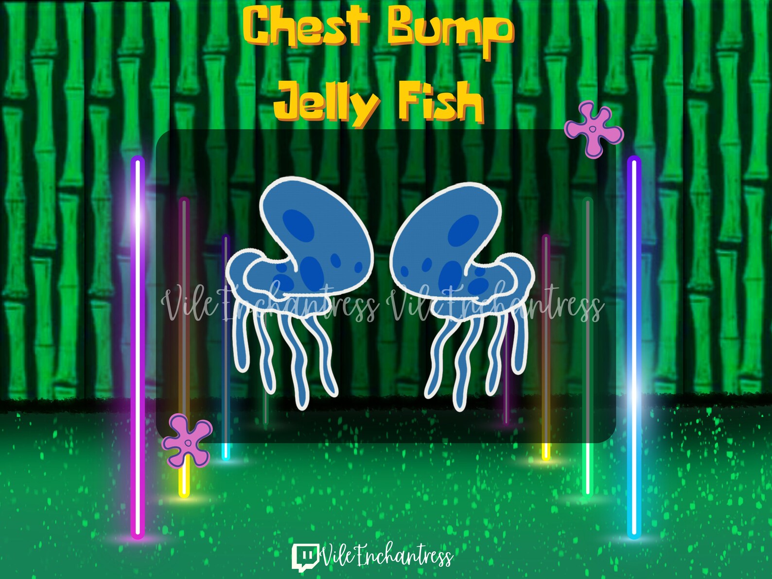 Chest Bump Jelly Fish Emotes Etsy