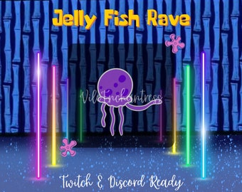 Jelly Fish Rave Animated Emote