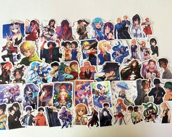 Anime manga waterproof stickers