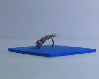 Hand Tied: Jigged Style Guides Choice Hare's Ear Nymph in hook size 12-18