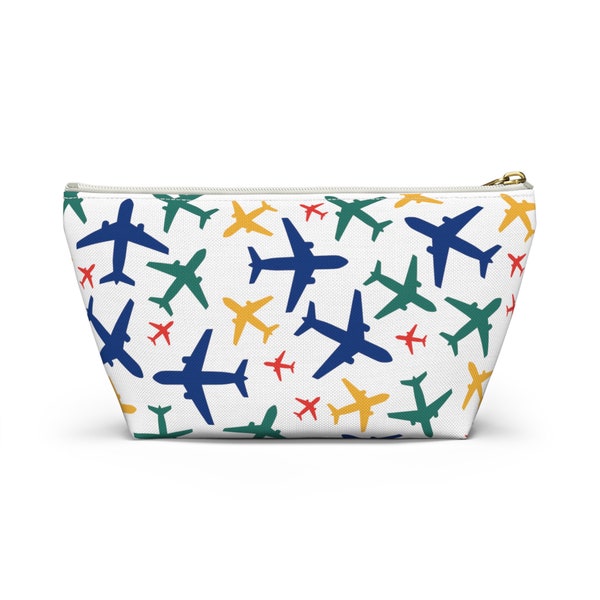 Airplane Stuff Accessory Pouch, Travel Accessory Bag, Charger Pouch, Cute Travel Pouch, Travel Bag, Packing and Organization