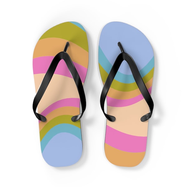 Personalized Flip Flops - Artisan-Crafted, Durable EVA Sole, Perfect for Beach Days & Casual Wear, Creative Gift Idea