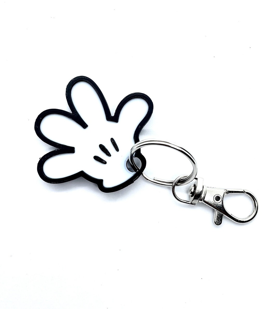 Mouse Hand Keychain, Cute Keychains, 3D Printed Gifts, Key Rings ...