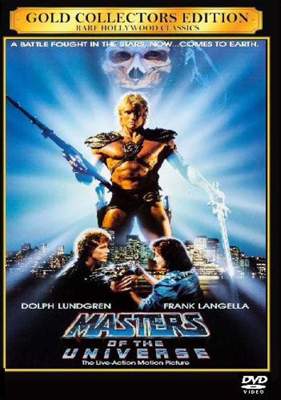Masters of the Universe (all Region Dvd) - Etsy