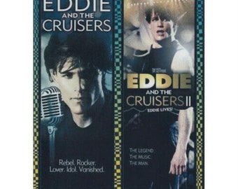 Eddie And The Cruisers 1 + 2 collection (All Region Dvd)
