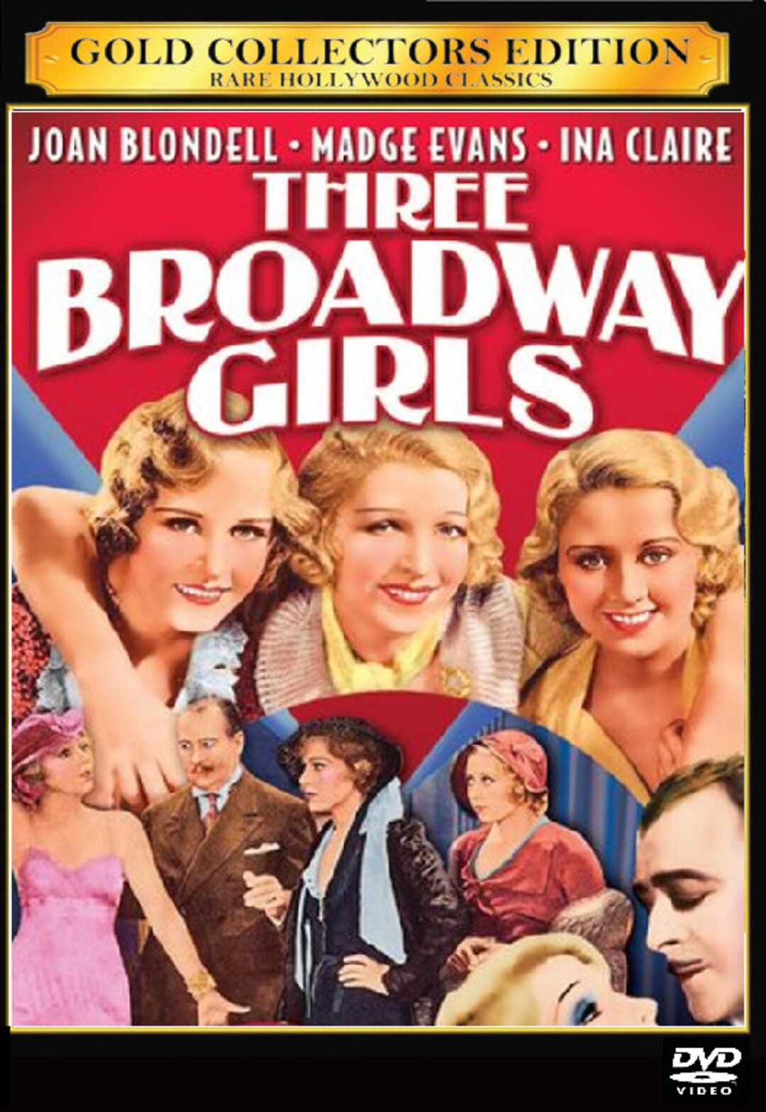 Three Broadway Girls (1932) Joan Blondell Madge Evans Ina