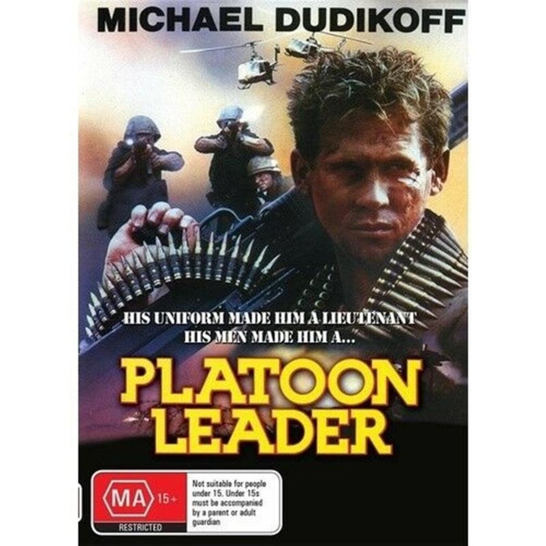 Platoon Leader Michael Dudikoff (all Region Pal Dvd) Canada