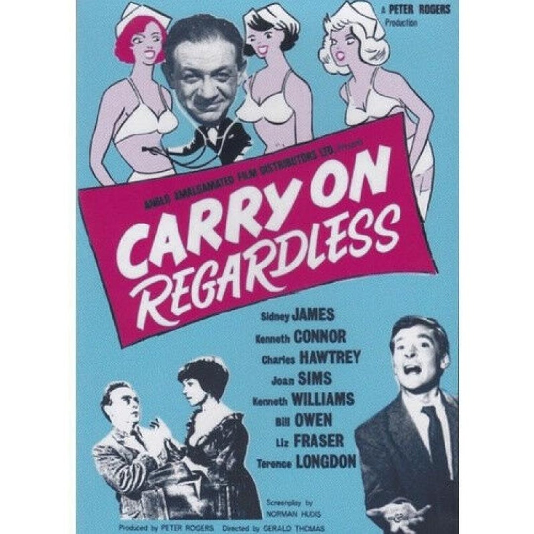 Carry on Regardless ( All Region Pal )= Dvd - Etsy Australia