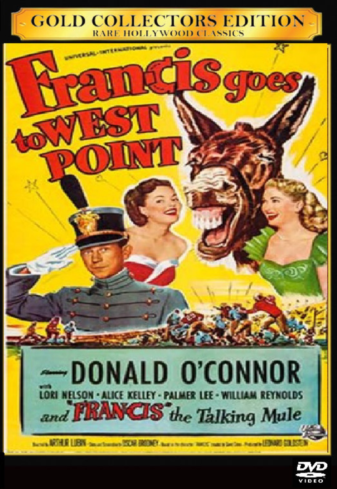 Francis Goes to West Point (1952) Donald O'connor Lori Nelson
