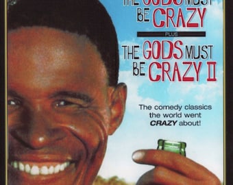 The Gods Must Be Crazy 1 & 2  (1980) (All Region) = Dvd