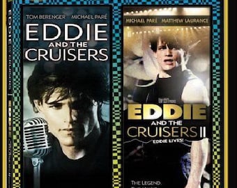 Eddie And The Cruisers 1 + 2 collection (All Region Dvd)