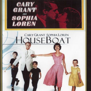 HOUSEBOAT (1958) - Cary Grant - Sophia Loren - Martha Hyer  - DVD (All Region)