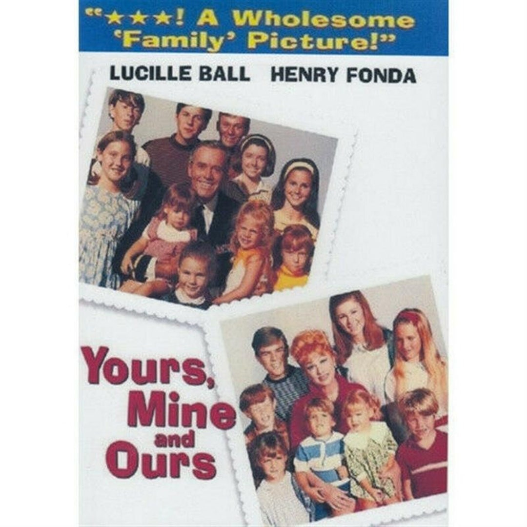Yours Mine and Ours Lucille Ball (all Region Dvd) - Etsy, image size:1080x1080