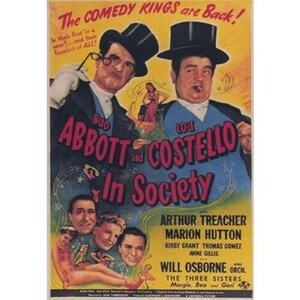 Abbott and Costello In Society = Dvd