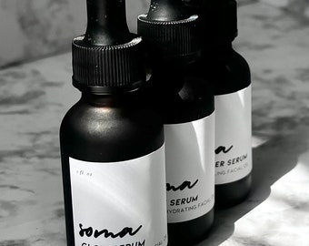 Glow Serum - Ultra Brightening Skin Oil - do skóry normalnej i tłustej - wyrównuje, rozjaśnia i napina - 100% naturalny, ręcznie robiony