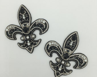 Fleur-de-Lis Elegance: Unique Patches for Elevating Your Style