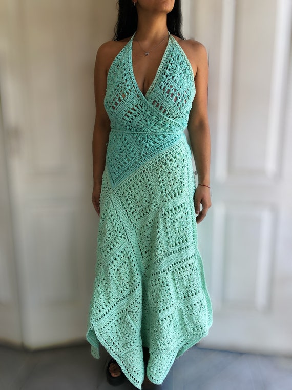 mint crochet maxi dress Mint Crochet Lace Tiered Maternity Maxi Dress
