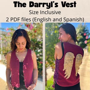Crochet Wings Vest