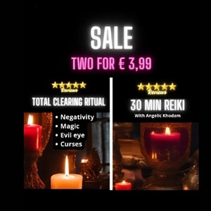 2 in 1 - Total Clearing + 30 min Reiki
