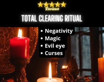 Removal of all Negativity, Spells Magic, Evil eye and Curses on You