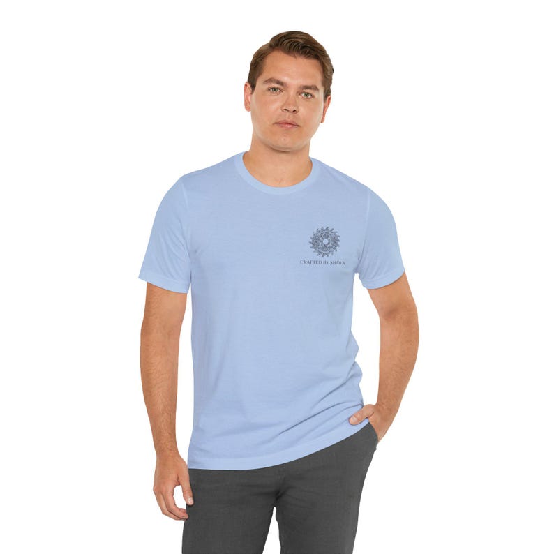 Custom Woodworker T-Shirt - Personalized Circular Saw Blade Shirt, Ornate Design, Personalized Maker Tee image 12