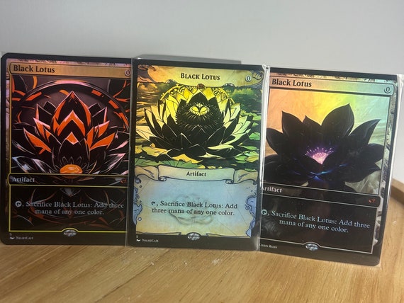 Special Edition Foil Black Lotus Proxy - Etsy