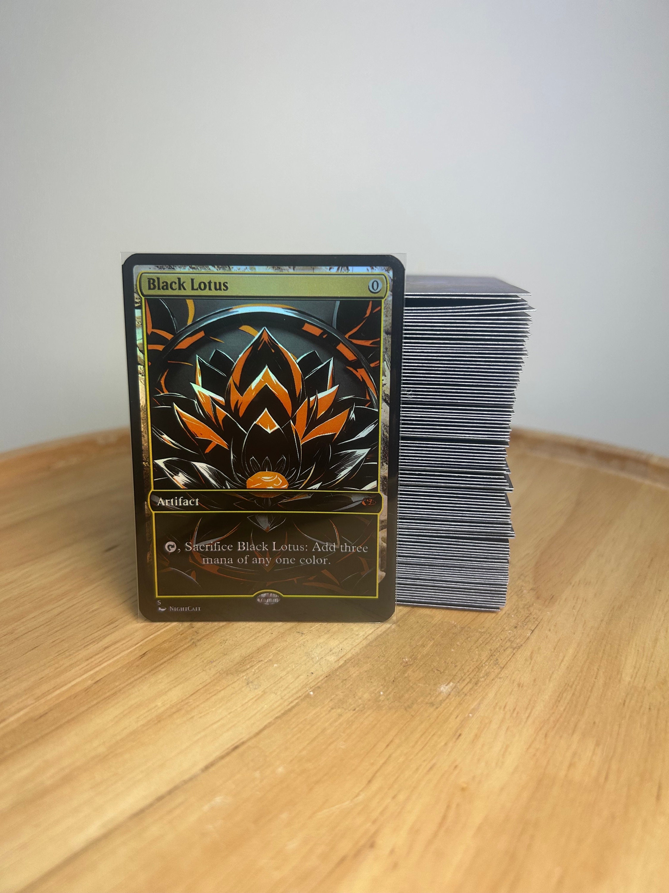 Special Edition Foil Black Lotus Proxy - Etsy