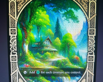 Gaeas Cradle (Premium Foil Custom Frame)