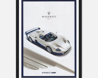 Maserati MC12 poster