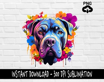 Cane Corso Dog PNG, Cane Corso PNG for Shirt, Tumbler, Mugs and more, Instant Download