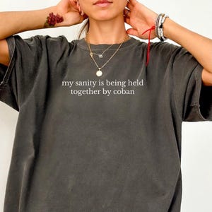 My Sanity Being Held Together By Coban Shirt, Funny Nurse Shirt, Nurse Humor Shirt, Nurse Life Shirt, Appreciation Gift For Nurse