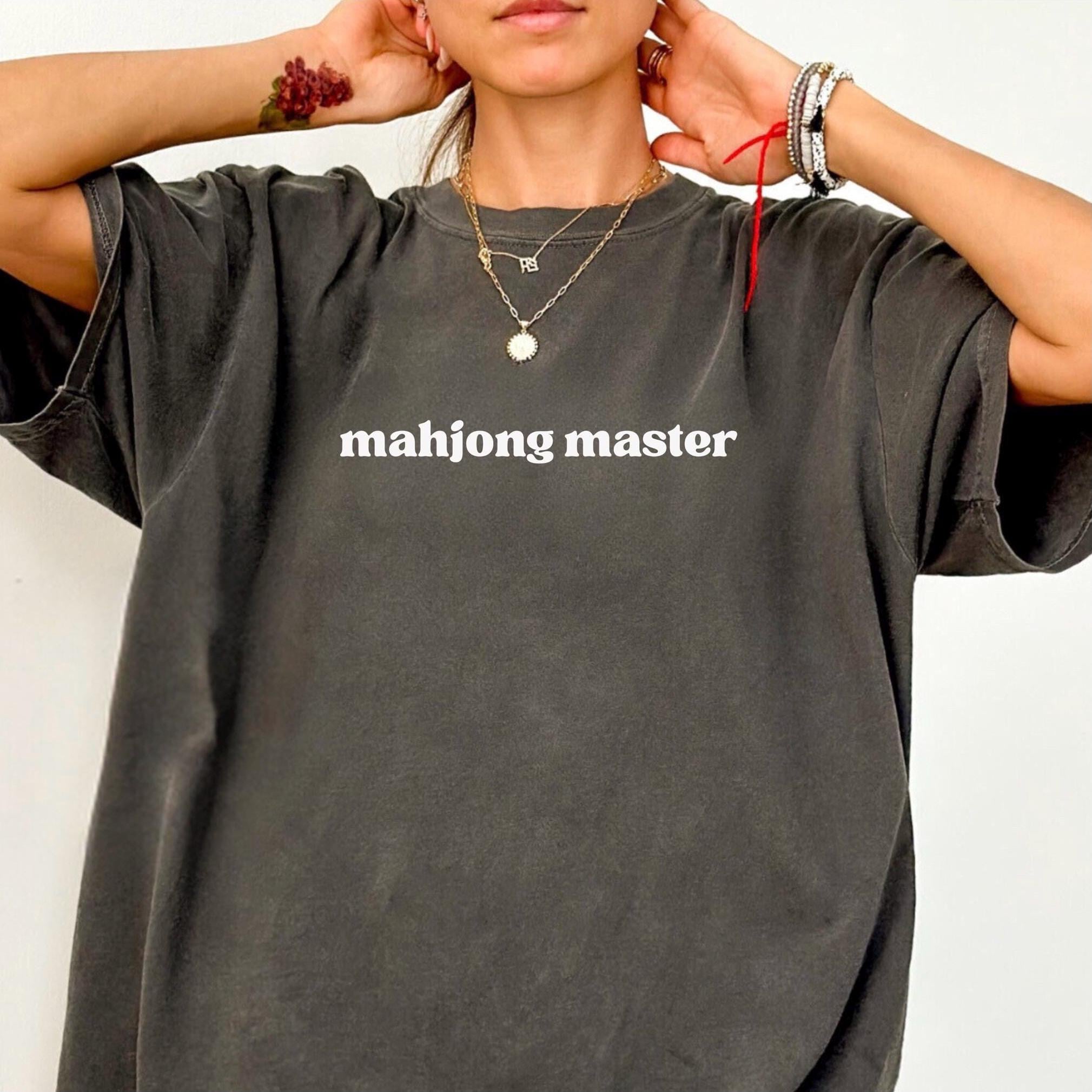 Comfort Colors Mahjong Shirt In My Mahjong Era shirt Mah Jongg Shirt Mahjong Game Night Shirt Mother's Day Mahjong tiles Mahjong gifts