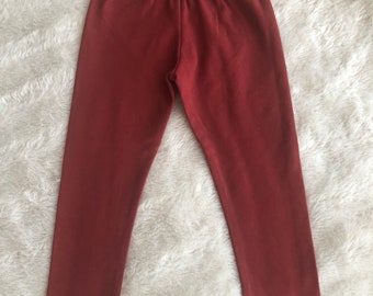 Pantalon enfant rouille