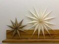 Large paper star | Star made of construction paper | Christmas star ***** elegant and timeless ***** handmade | various colors and sizes